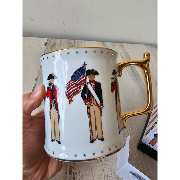 White House Old guard soldier mug cup new gift box - Picture 2 of 7